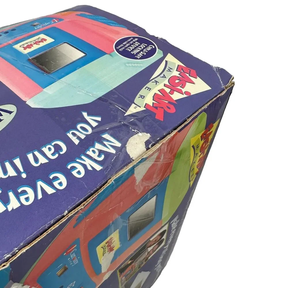 Vintage Easi-Art Maker Jewelry Crafts Oven Kids Curiosity Kits Not Complete 2002